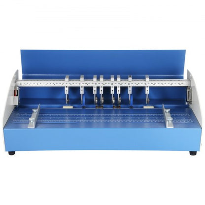21 Inch Paper Creasing Scoring Machine, 3-in-1 Heavy Duty Metal Electric Perforator for Professional Use