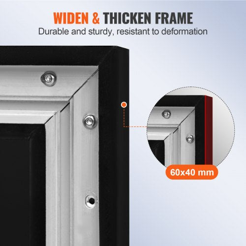120" 16:9 Fixed Frame Projector Screen, 4K/HDTV Ready with 1.2 Gain for Home Theater & 3D Movies