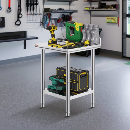 Commercial Stainless Steel Work Table Heavy Duty Prep Bench For Kitchen Restaurant Catering And Foo 1