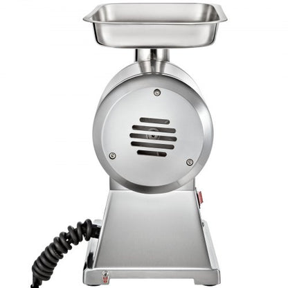 Commercial Meat Grinder Heavy Duty Electric Stainless Steel Meat Mincer W Blades Grinding Plates  S 8