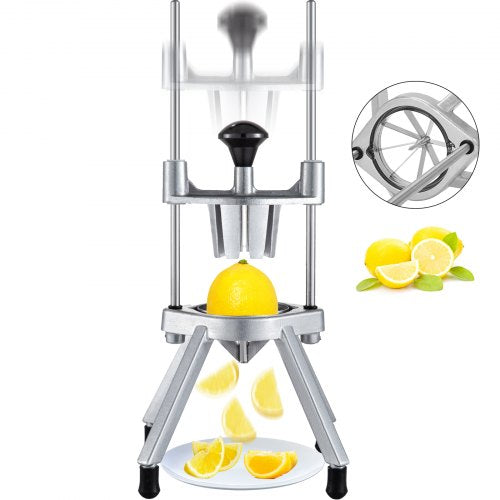 Lemon Cutter Wedges, Commercial Easy Wedger with Stainless Steel Blade for Fruit & Lime Slicing in Bars, Restaurants