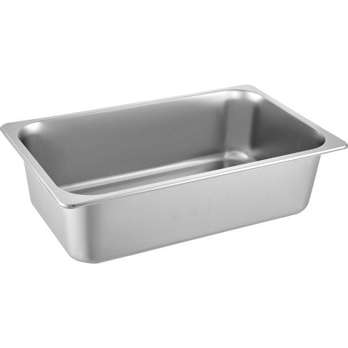 Steam Table Pans Full Size Deep Food Container Stainless Steel Oven Tray AntiJam Commercial Hotel P 9