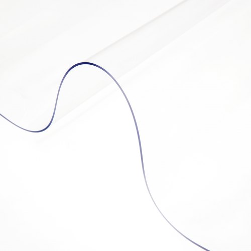 Thick Clear Desk Protector Table Pad, Plastic Tablecloth Table Protector for Dining Room Table, Waterproof Table Cover