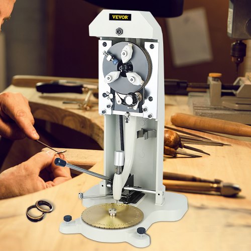 Inside Ring Engraving Machine, Dual-Size (1.5mm & 2.0mm) Engraver Stamper for Jewelry with Diamond Nib & Automatic Cent