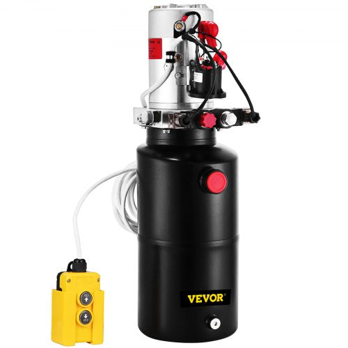 Hydraulic Power Unit DC Double Acting Pump Quart Steel Reservoir Hydraulic Pump For Dump Trailers C 10