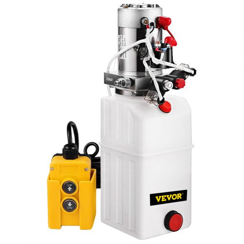 Hydraulic Power Unit Quart Hydraulic Pump Double Acting DC Hydraulic Power Pack For Dump Trailer Du 8