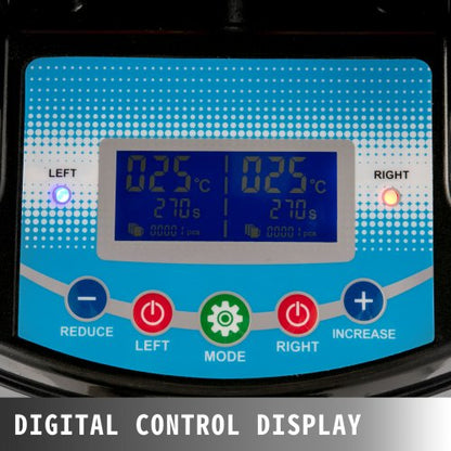 Multifunctional Mug Heat Press, Black Heat Press Bottle and Cup Sublimation Transfer Machine