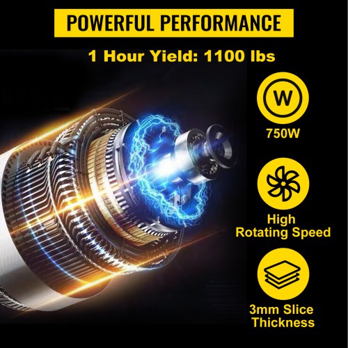 Commercial Meat Cutting Machine Electric Meat Slicer With Blade HeavyDuty Stainless Steel Food Cutt 3