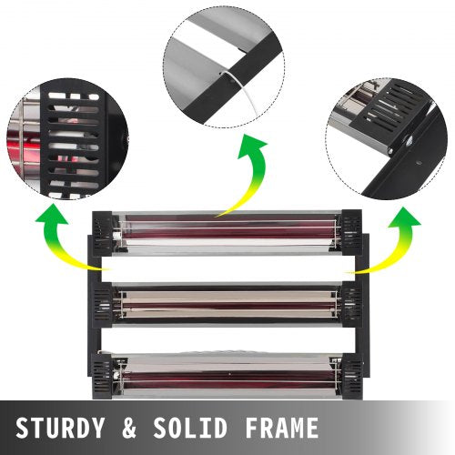 Paint Curing Lamp, Infrared Spray Booth Heater with Baking Area for Auto Body & Car Panel, Quick Drying