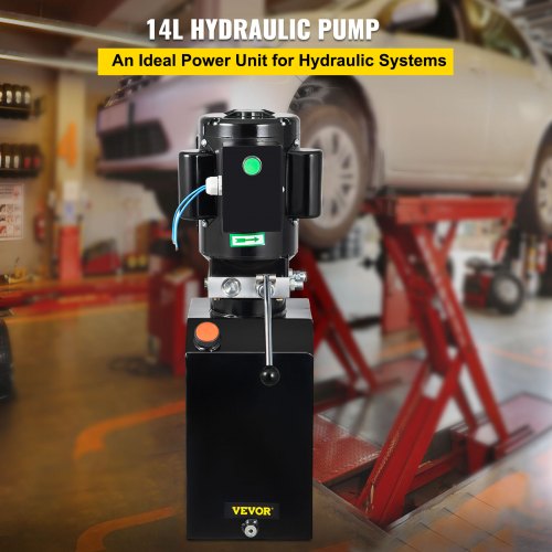 Quart Hydraulic Power Unit Single Acting PSI Car Lift Hydraulic Pump Pack With Oil Reservoir For Du 2