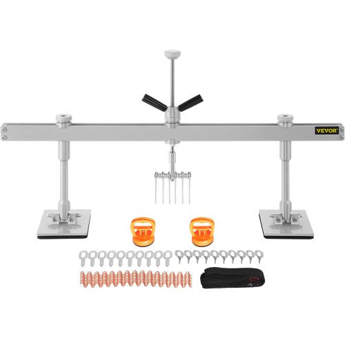 HeavyDuty Dent Repair Kit Adjustable Pull Lever Bar For Auto Body Fridges  Metal Surfaces Fits Alum 1
