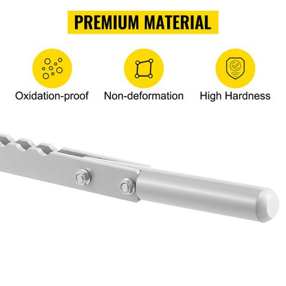 Portable Dent Pull Bar Aluminum Alloy Single Leg Lifter With 6Claw Hook For Car Dent Repair  Auto B 6