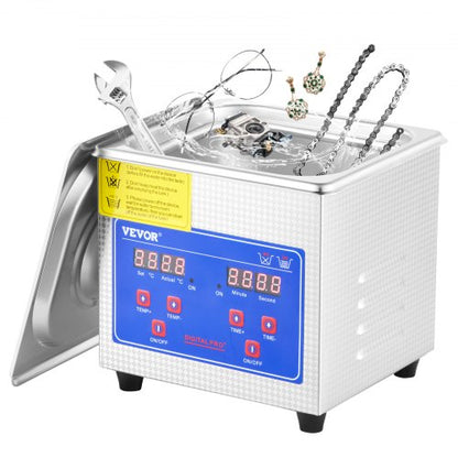13L Ultrasonic Cleaning Machine 110V Professional Jewelry Watch Cleaner For Rings Coins Diamonds  E 1