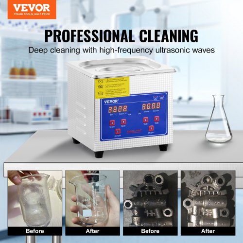 13L Ultrasonic Cleaning Machine 110V Professional Jewelry Watch Cleaner For Rings Coins Diamonds  E 2