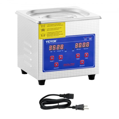 13L Ultrasonic Cleaning Machine 110V Professional Jewelry Watch Cleaner For Rings Coins Diamonds  E 8