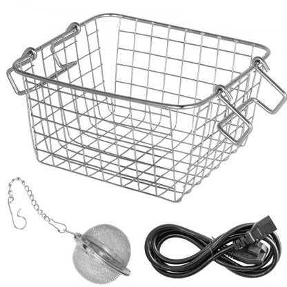 2L Digital Ultrasonic Cleaner, 110V for Jewelry, Watch, Glasses, Diamond & Small Parts Cleaning