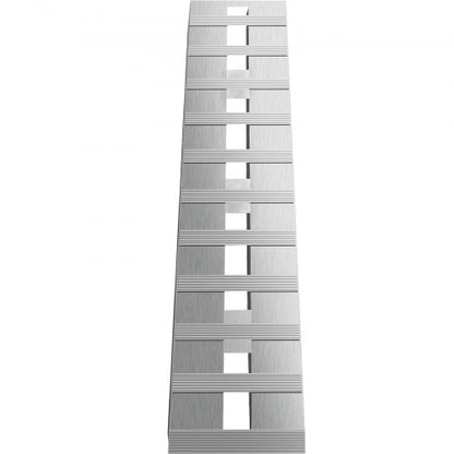 HeavyDuty Aluminum Loading Ramps 6000LBS Total Capacity 25 Thick With Secure Hook Ends For Trailers 8