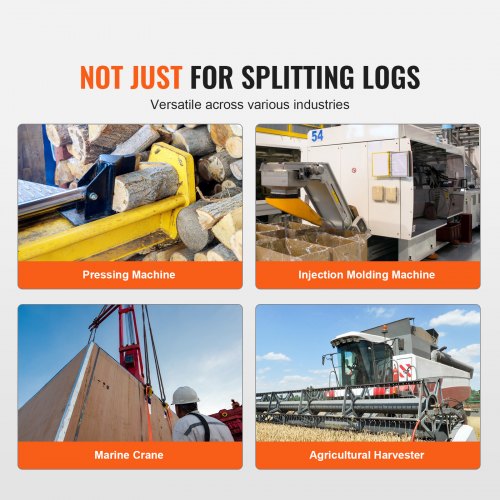 HeavyDuty Wood Splitter Pump Kit GPM Log Splitter Hydraulic Pump With Auto Control Valve Ideal For  5