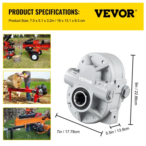Hydraulic Pump PTO Hydraulic Motor RPM With SAE Outlet Port For Log Splitter Dump Trailer Scissor L 7