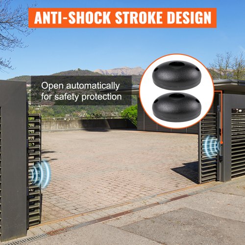 Heavy-Duty lbs Automatic Sliding Gate Opener for Driveways, Infrared Sensor Security & Wireless Remotes, Durable