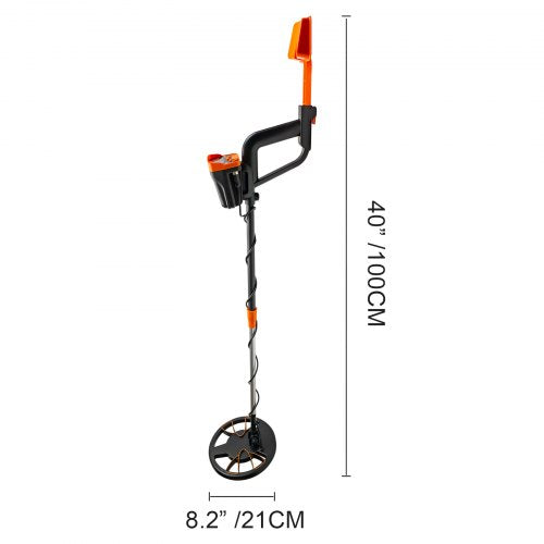 LCD Display Metal Detector for Adults & Kids, Automatic Gold Finder with Waterproof Search Coil & Headphone