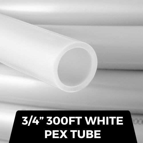 Oxygen Non-Barrier PEX Tubing, EVOH PEX-B Pipe Coil for Radiant Floor Heating, Plumbing & Potable Water Systems