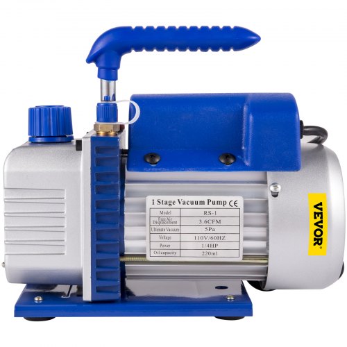 3Gallon Vacuum Chamber  36 CFM Vacuum Pump Kit Heavy Duty HVAC System With Manifold Gauge And Hose 7
