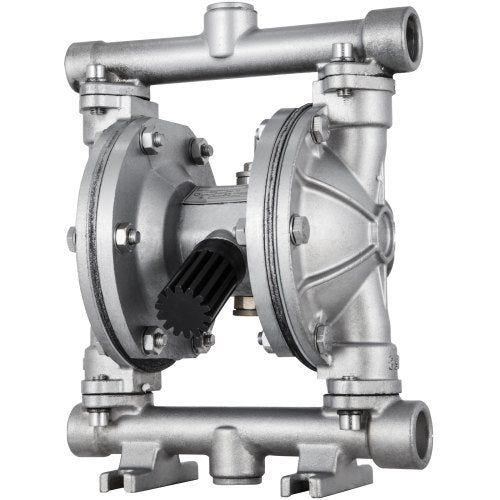 Stainless Steel Air-Operated Diaphragm Pump with PTFE Diaphragm, Ideal for Petroleum, Diesel & Oil Transfer