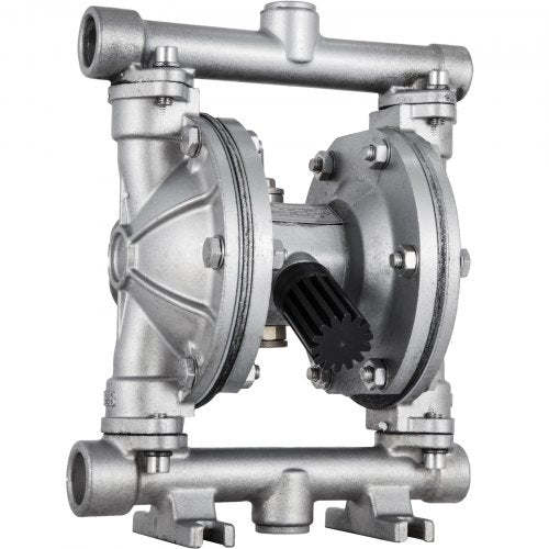 Stainless Steel AirOperated Diaphragm Pump With PTFE Diaphragm Ideal For Petroleum Diesel  Oil Tran 8