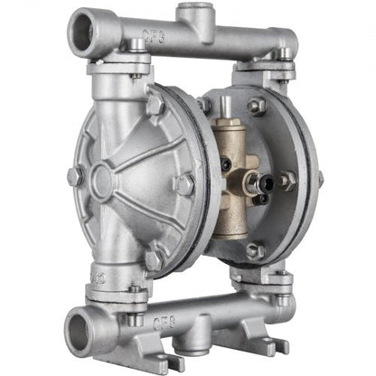 Stainless Steel AirOperated Diaphragm Pump With PTFE Diaphragm Ideal For Petroleum Diesel  Oil Tran 7