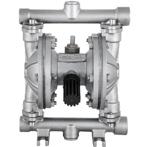 Stainless Steel AirOperated Diaphragm Pump With PTFE Diaphragm Ideal For Petroleum Diesel  Oil Tran 9