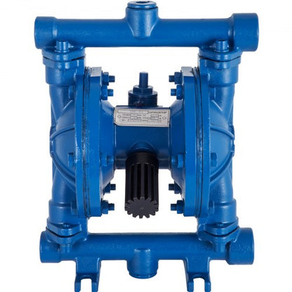 12 Nitrile Diaphragm Pneumatic Transfer Pump For Petroleum Diesel  Low Viscosity Fluids 12 GPM Cast 8