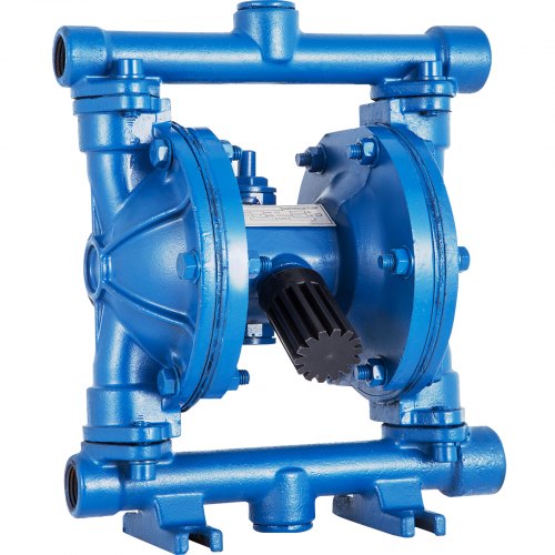 12 Nitrile Diaphragm Pneumatic Transfer Pump For Petroleum Diesel  Low Viscosity Fluids 12 GPM Cast 7