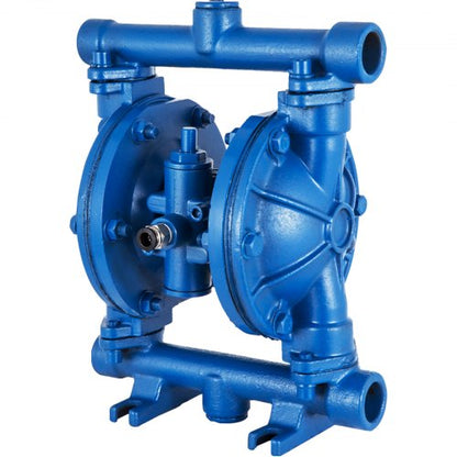 12 Nitrile Diaphragm Pneumatic Transfer Pump For Petroleum Diesel  Low Viscosity Fluids 12 GPM Cast 9