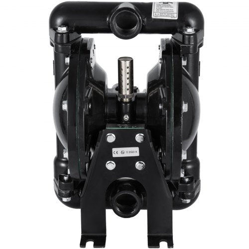 1 Inch Inlet Outlet Aluminum AirOperated Double Diaphragm Pump 35 GPM Max 120 PSI Industrial Use PT 8
