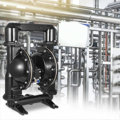 AirOperated Double Diaphragm Pump Nitrile Diaphragm For Oil Diesel  Petroleum Transfer  120 PSI 7