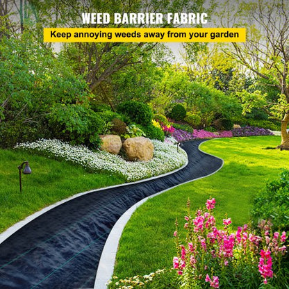 20Year Heavy Duty PP Landscape Fabric Premium Woven Weed Barrier For Outdoor Garden Lawn  Driveway 2