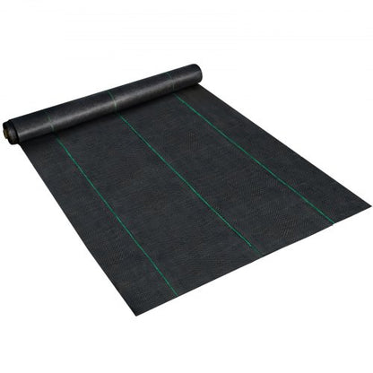 Heavy Duty Woven Weed Barrier Fabric, Geotextile Fabric Underlayment, High Permeability Landscape Cloth
