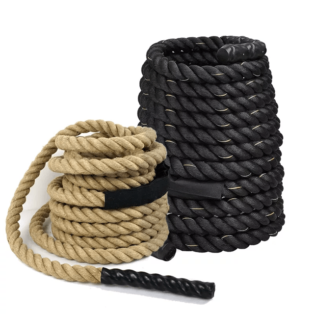 Poly Dacron Battle Rope for Strength Training and Full Body Workouts