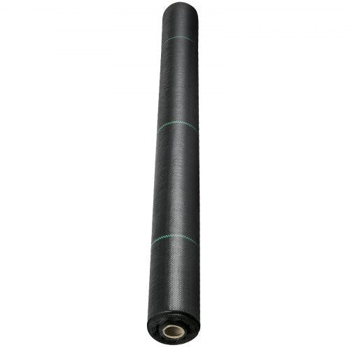 Heavy Duty Woven Weed Barrier Fabric, High Permeability Polyethylene Ground Cover & Geotextile Fabric