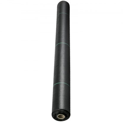 Heavy Duty Woven Weed Barrier Fabric, High Permeability Polyethylene Ground Cover & Geotextile Fabric
