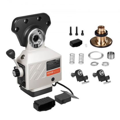 120V Power Table Feed Mill Feeder for Bridgeport & Knee Type Mills, 5/8" End Shaft Diameter