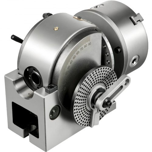 BS1 SemiUniversal Dividing Head With 6 3Jaw Chuck Precision Milling Set For Grinding  Drilling Mach 8