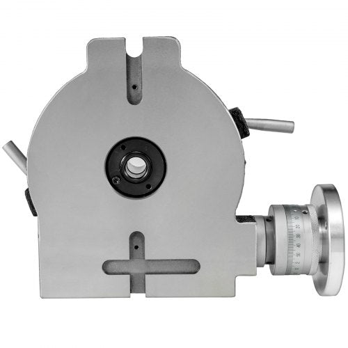 8" Rotary Table for Milling Machine, MT-3 Rotary Table with 360-Degree Precision for Horizontal & Vertical Milling