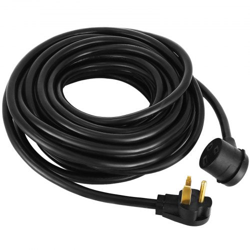 VEVOR Welder Extension Cord 40Amp 50ft 250V Welding Power Cord With NEMA 650 Plug 8 Gauge 3 Prong F 8