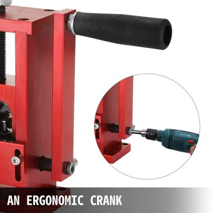 1.5-20mm Manual Wire Stripping Machine, Portable Cable Stripper Tool for Copper Scrap Recycling with Hand Crank