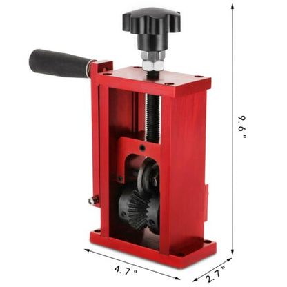 1.5-20mm Manual Wire Stripping Machine, Portable Cable Stripper Tool for Copper Scrap Recycling with Hand Crank