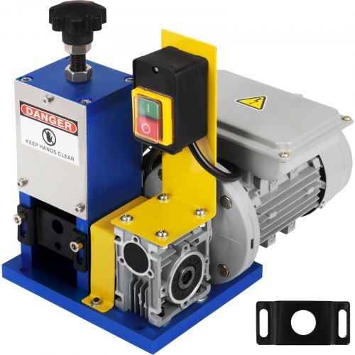 Automatic Electric Wire Stripping Machine 005098 Portable Dark Blue Wire Stripper Tool For Scrap Co 1