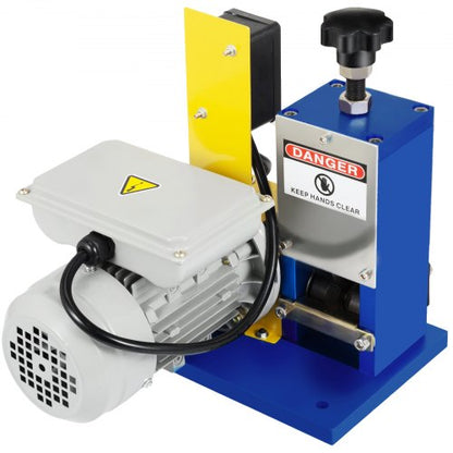 Automatic Electric Wire Stripping Machine 005098 Portable Dark Blue Wire Stripper Tool For Scrap Co 8