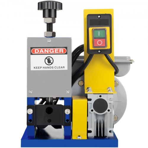 Automatic Electric Wire Stripping Machine 005098 Portable Dark Blue Wire Stripper Tool For Scrap Co 7